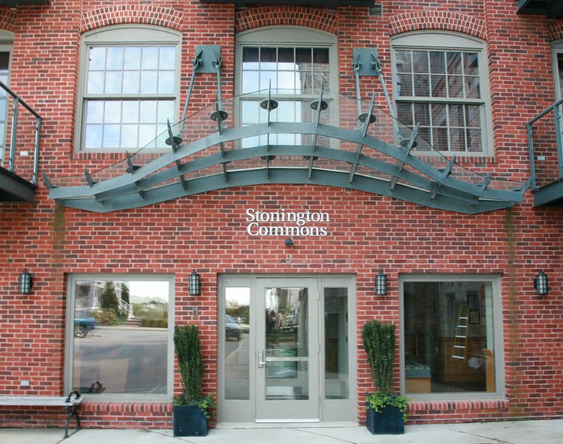 Stonington Commons Building Entrance